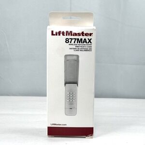 LiftMaster 877MAX Garage Door Opener Keypad Remote Keyless Entry Wireless